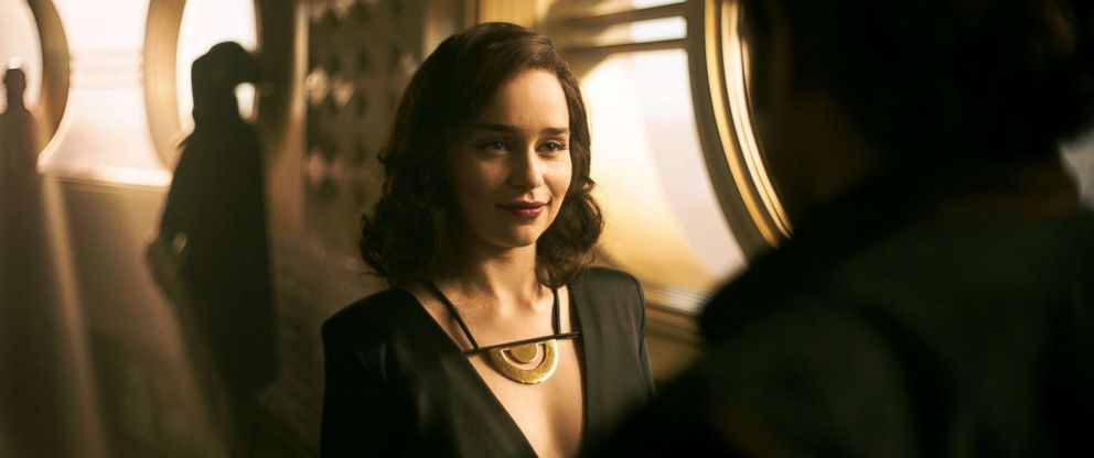 PHOTO: Emilia Clarke as Qi'ra in a scene from "Solo: A Star Wars Story."