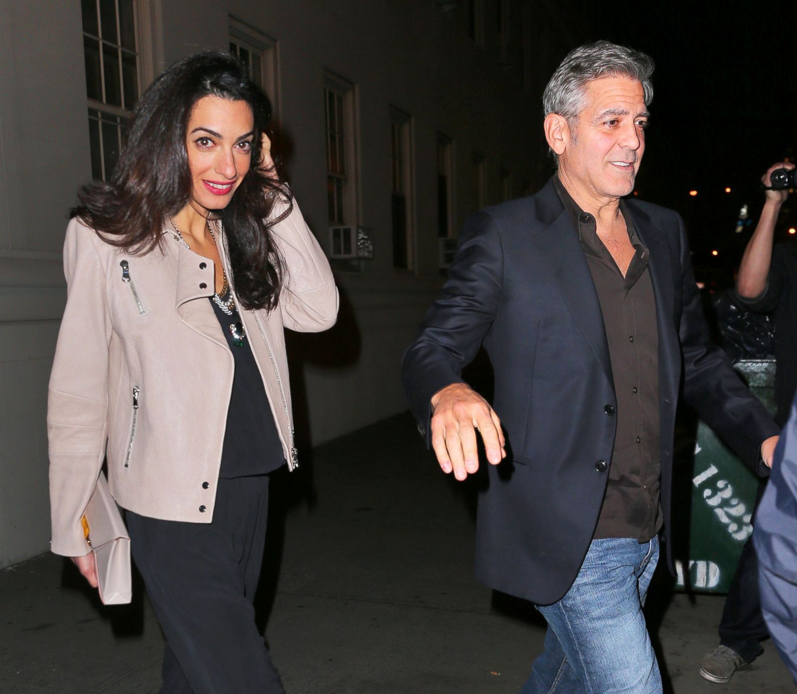 Amal and George Enjoy Date Night in NYC Picture  All of 