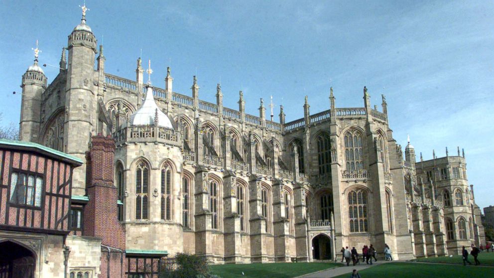 PHOTO: In this file photo dated June 1, 1999 shows St. George's Chapel at Windsor Castle in Berkshire, which has been chosen as the venue for the wedding of Prince Harry and Meghan Markle. 