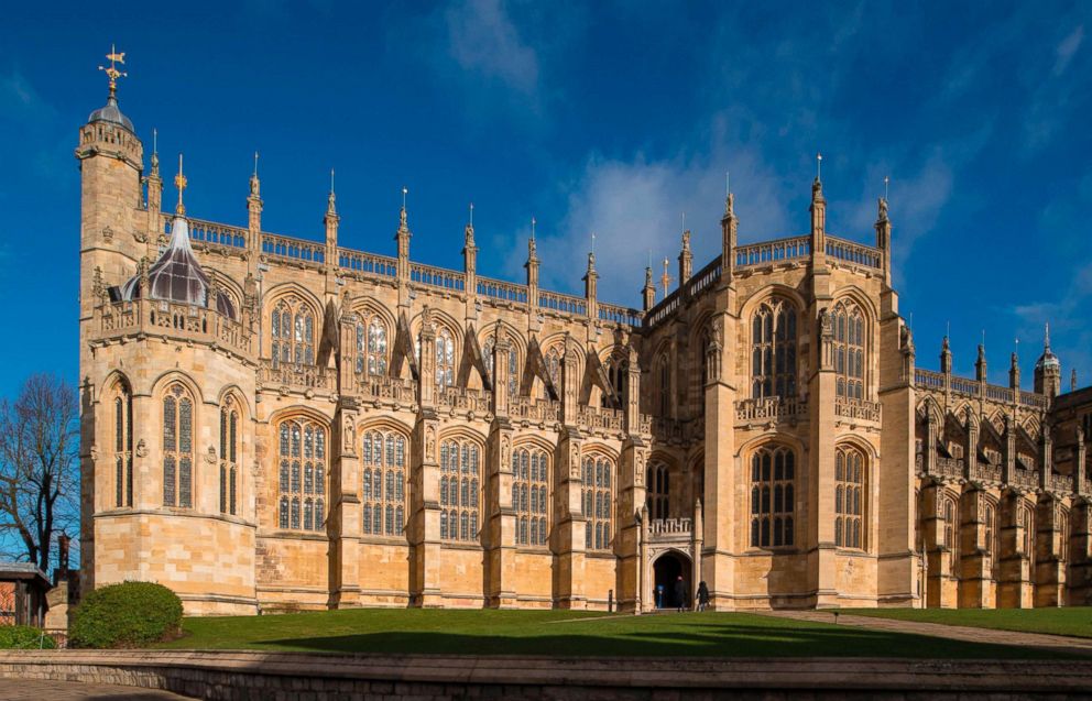 PHOTO: A general view shows St George's Chapel at Windsor Castle, west of London, on Feb. 11, 2018.