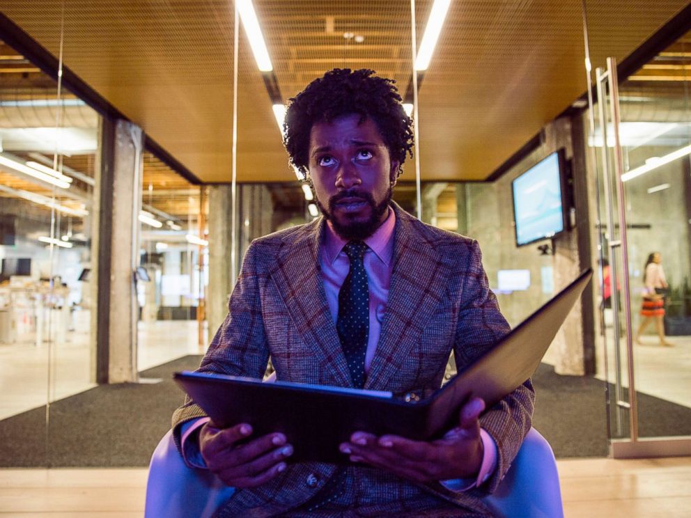 PHOTO: Lakeith Stanfield in a scene from Sorry to Bother You.