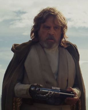 PHOTO: Mark Hamill, as Luke Skywalker, in a scene from "Star Wars: The Last Jedi" official trailer.