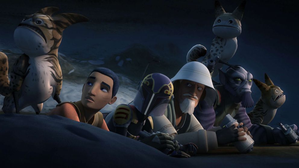 PHOTO: Star Wars Rebels episode, "Flight of the Defender".