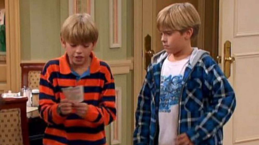 PHOTO: Cole Sprouse and Dylan Sprouse in "The Suite Life of Zack and Cody," 2005.