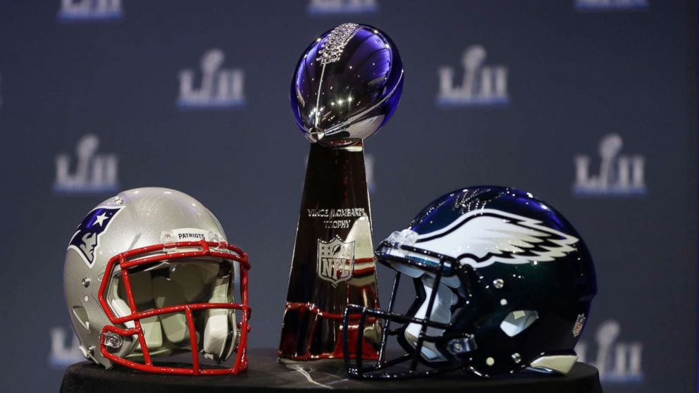 PHOTO: The Vince Lombardi Trophy is seen before a news conference by Commissioner Roger Goodell in advance of the Super Bowl 52 football game, Wednesday, Jan. 31, 2018, in Minneapolis.