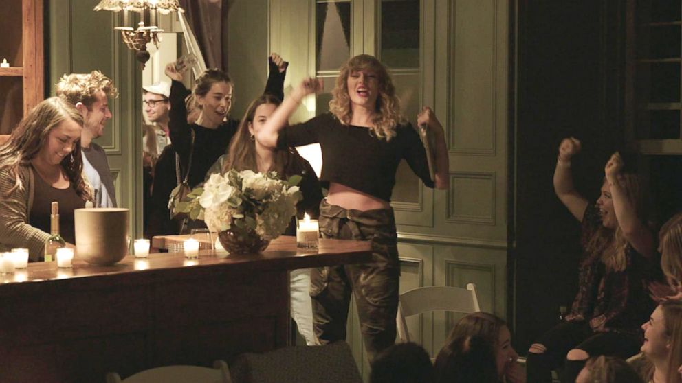 VIDEO: Go behind the scenes at Taylor Swift's secret listening parties for her fans
