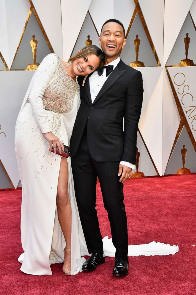 PHOTO: Chrissy Teigen and John Legend welcome their second child, a boy, May 16, 2018, the couple announced on Twitter.
