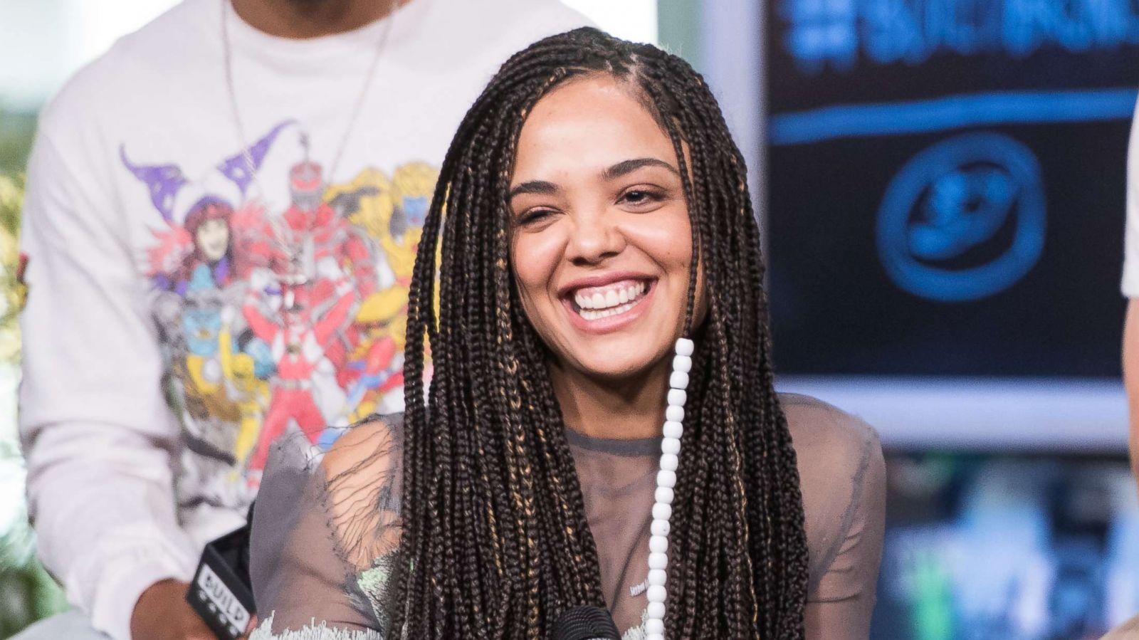 PHOTO: Tessa Thompson visits Build Studio to discuss 'Sorry to Bother You' at Build Studio on June 20, 2018, in New York City.