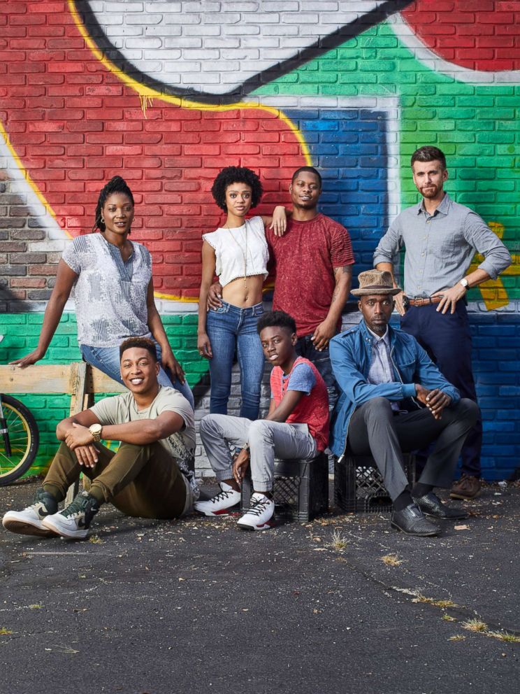 PHOTO: Cast photo of the Showtime original series, "The Chi."