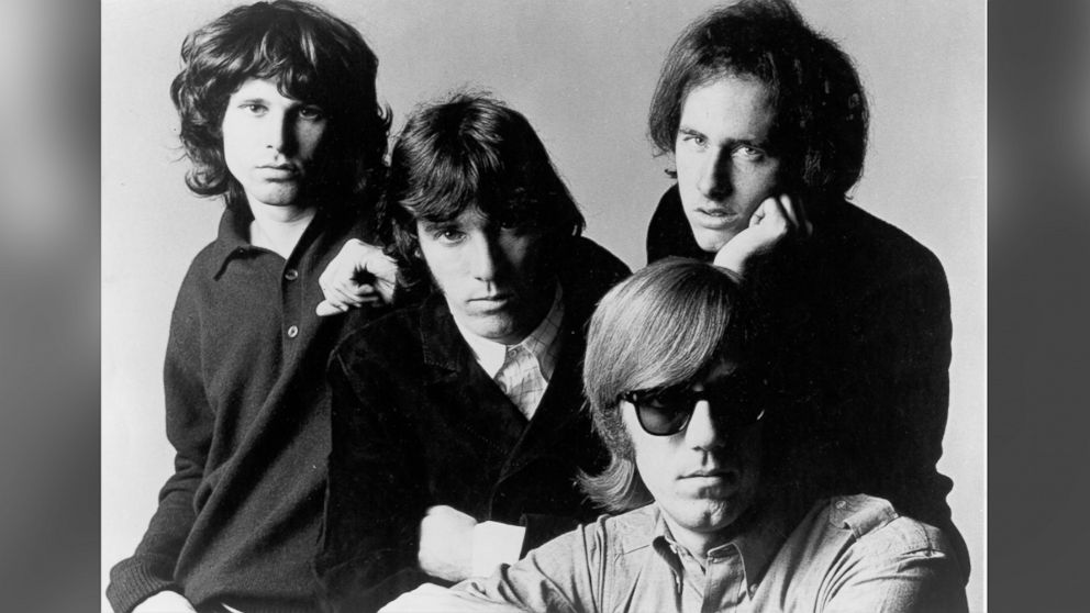 The Doors are pictured in this file photo, circa 1970.  