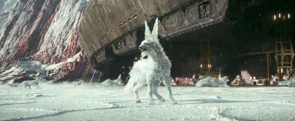 PHOTO: Vulptex in a scene from "Star Wars: Episode VIII - The Last Jedi," 2017.