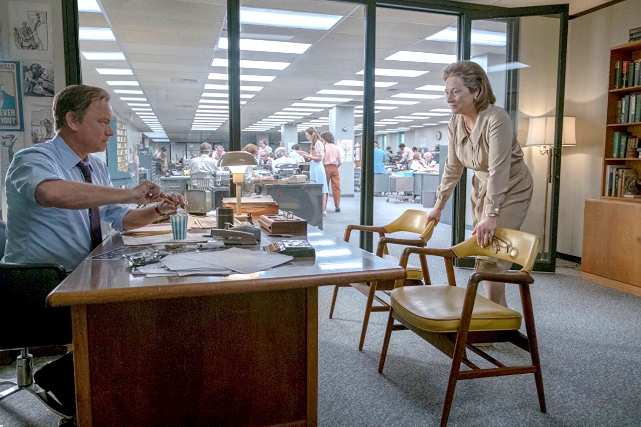 PHOTO: Tom Hanks and Meryl Streep in the movie,"The Post".