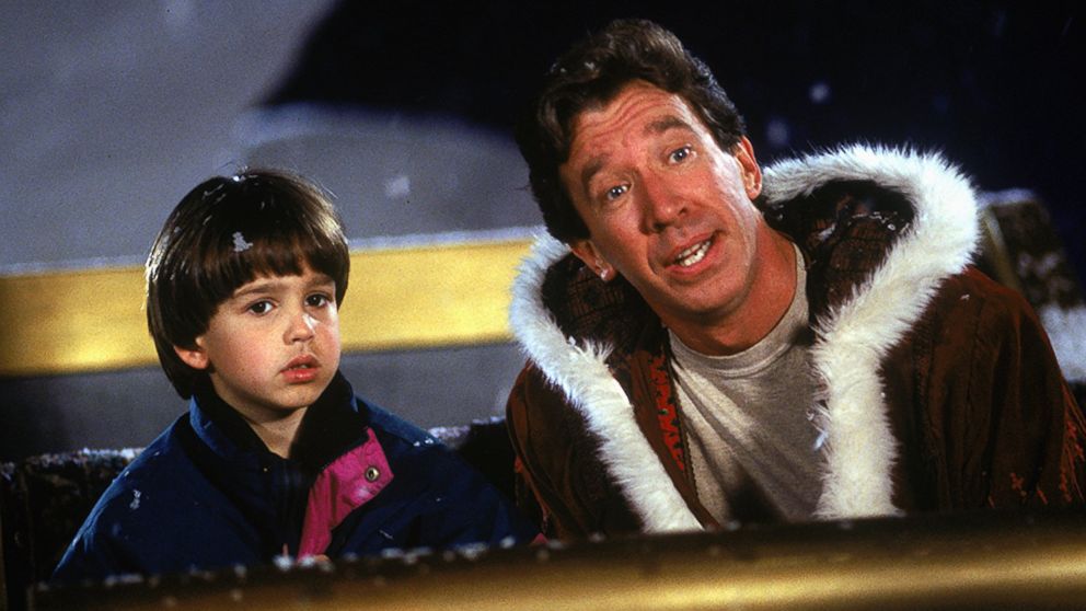PHOTO: The Disney movie, The Santa Clause, starring Tim Allen and Eric Lloyd, 1994. 