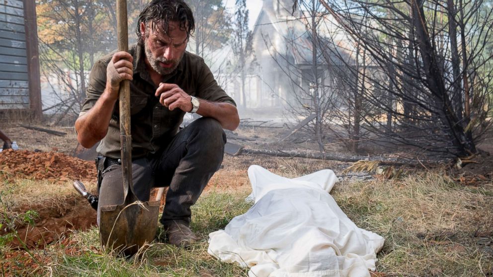 PHOTO: Andrew Lincoln as Rick Grimes in 'The Walking Dead' season 8, episode 9.