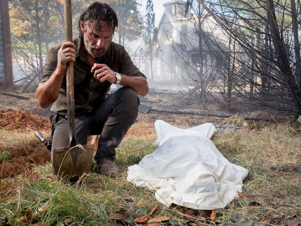 PHOTO: Andrew Lincoln as Rick Grimes in The Walking Dead season 8, episode 9.