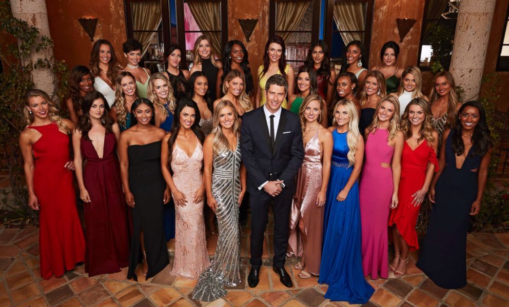 PHOTO: Arie Luyendyk Jr., 36, along with the women participating in the 22nd season of ABC's hit romance reality series "The Bachelor." 