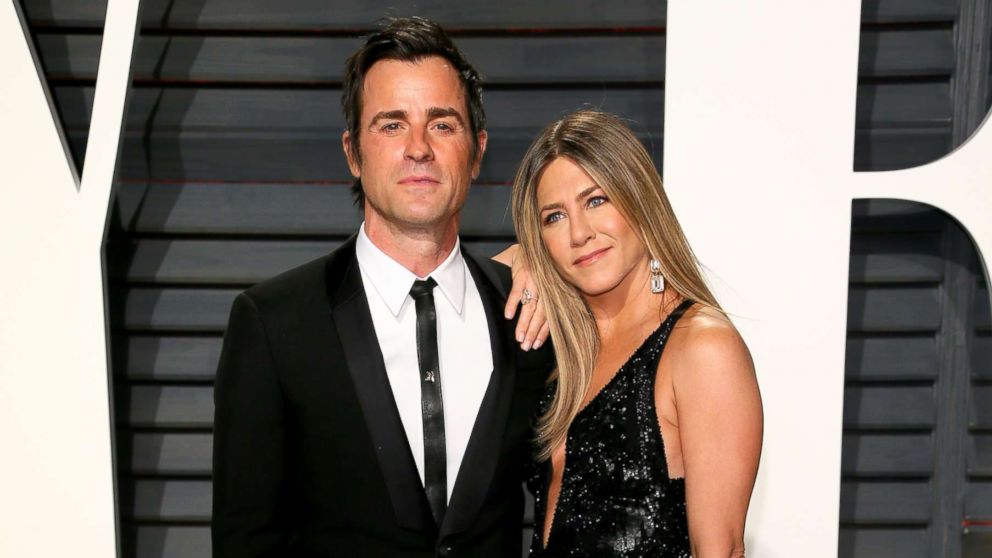 PHOTO: Jennifer Aniston and Justin Theroux attend the 2017 Vanity Fair Oscar Party, Feb. 26, 2017, in Beverly Hills, Calif.