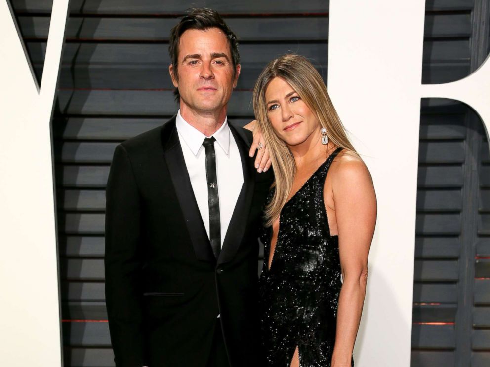 PHOTO: Jennifer Aniston and Justin Theroux attend the 2017 Vanity Fair Oscar Party, Feb. 26, 2017, in Beverly Hills, Calif.