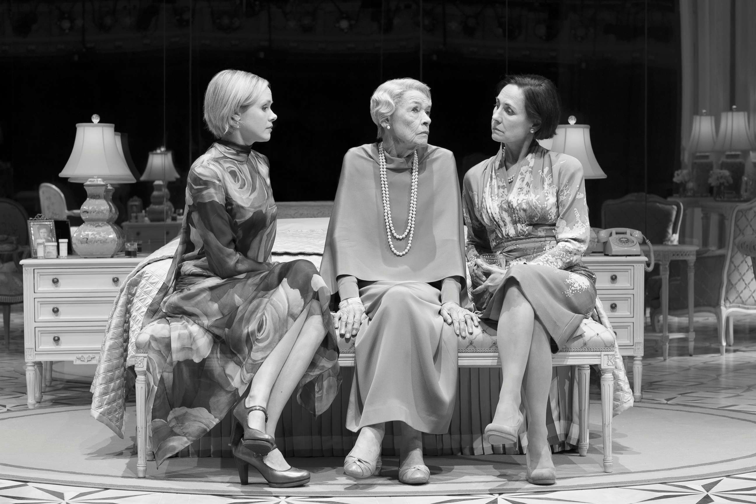 PHOTO: Alison Pill, Glenda Jackson and Laurie Metcalf in a scene from "Three Tall Women."