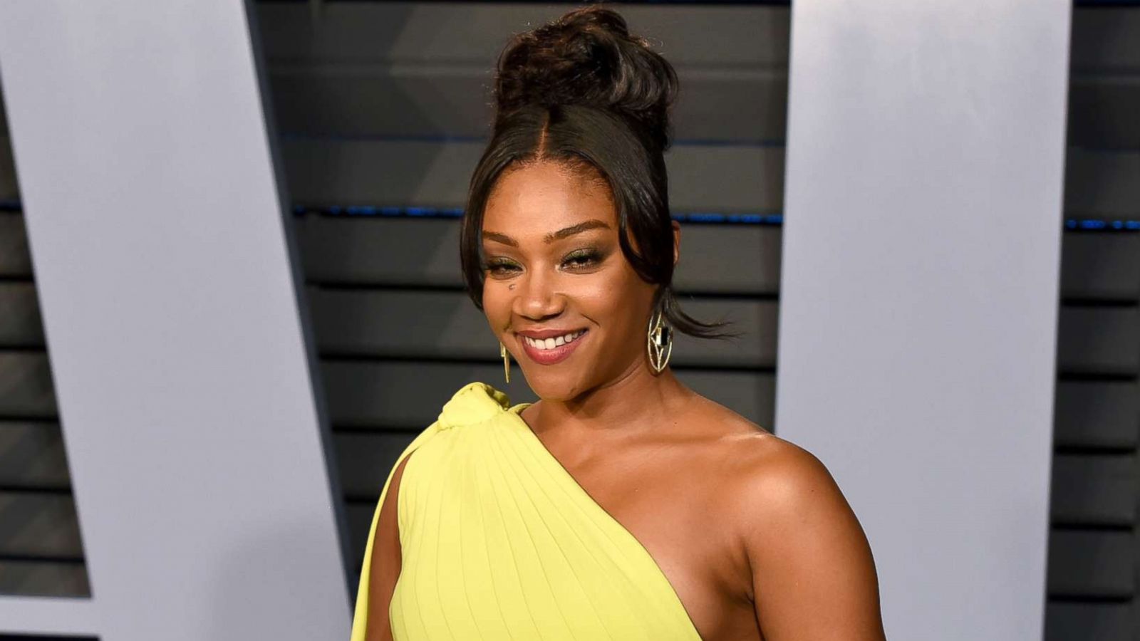 PHOTO: Tiffany Haddish attends the 2018 Vanity Fair Oscar party at the Wallis Annenberg Center for the Performing Arts, March 4, 2018, in Beverly Hills, Calif.