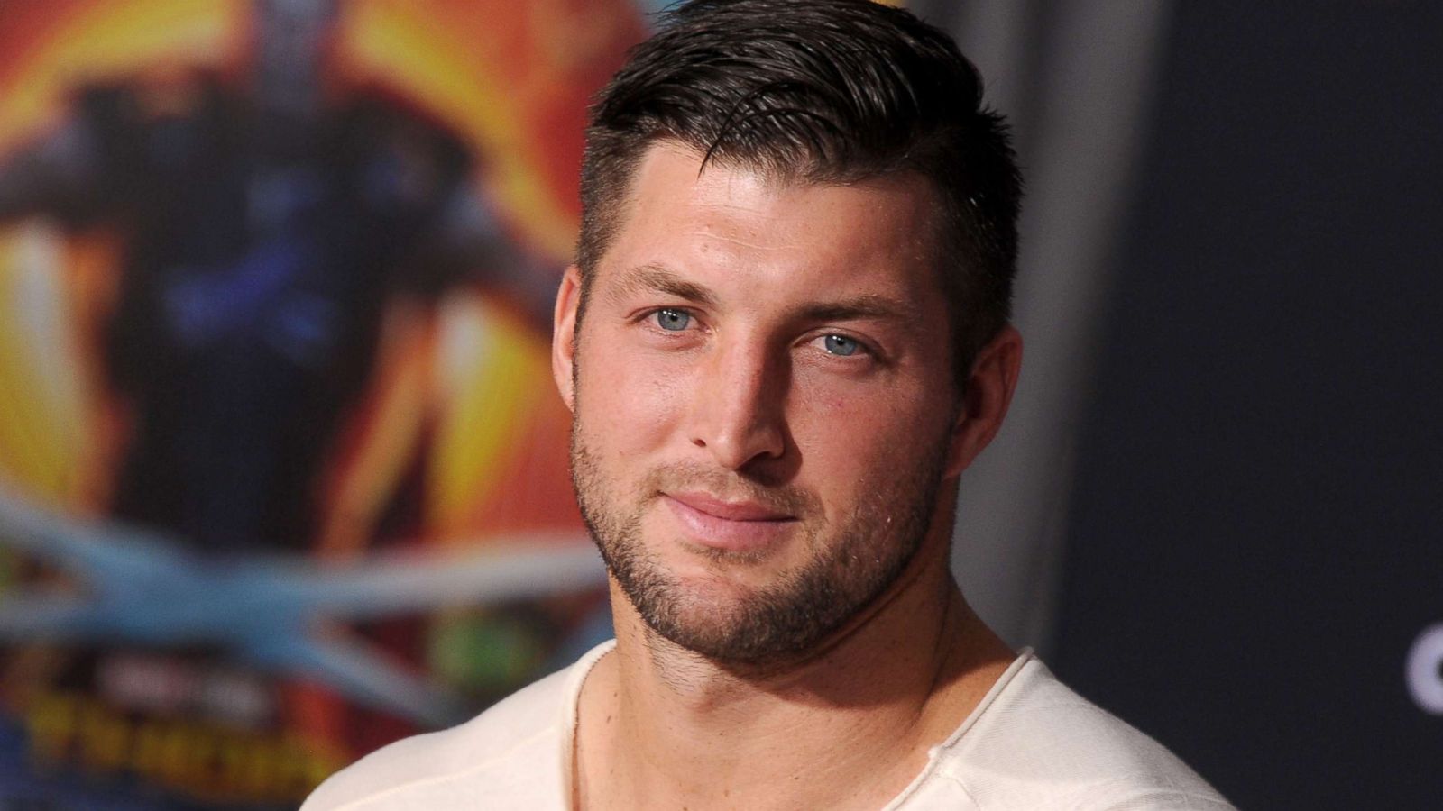 PHOTO: Tim Tebow arrives at the premiere of Disney and Marvel's "Thor: Ragnarok" at the El Capitan Theatre, Oct. 10, 2017, in Los Angeles.