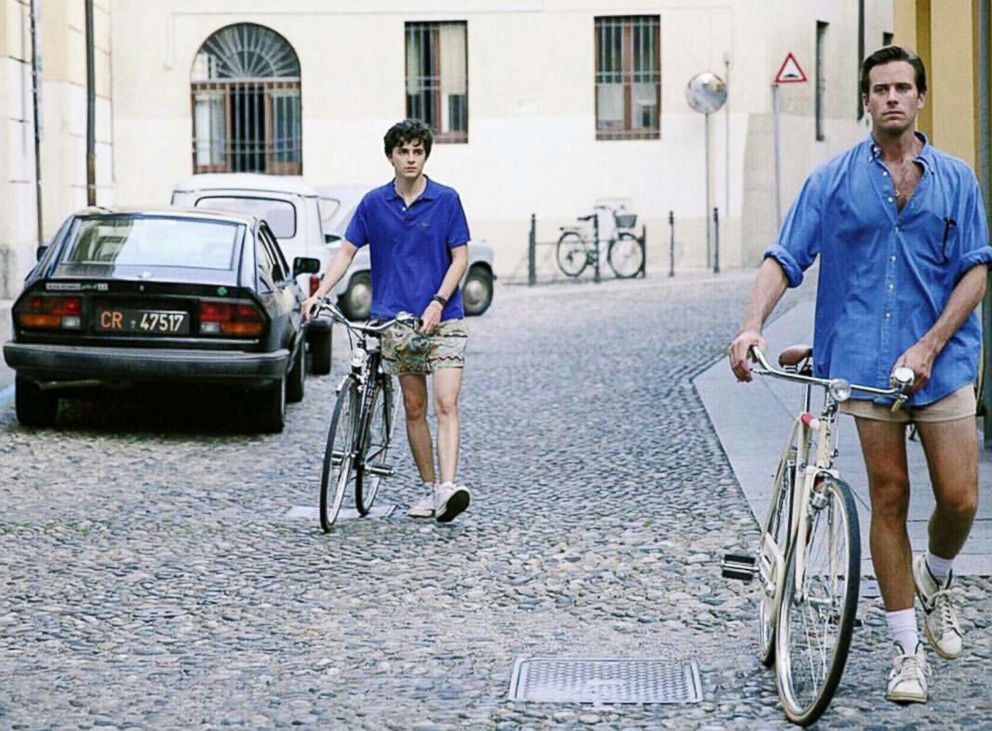 PHOTO: Armie Hammer and Timothee Chalamet appear in a scene in "Call Me by Your Name."