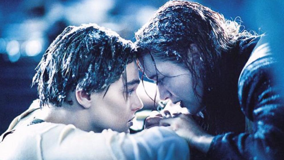 PHOTO: Leonardo DiCaprio and Kate Winslet in Titanic, 1997.