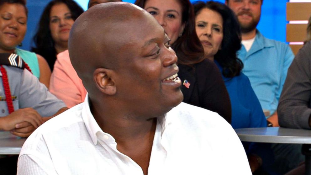 PHOTO: Singer and actor Tituss Burgess talks to "GMA" about the latest season of "Unbreakable Kimmy Schmidt."