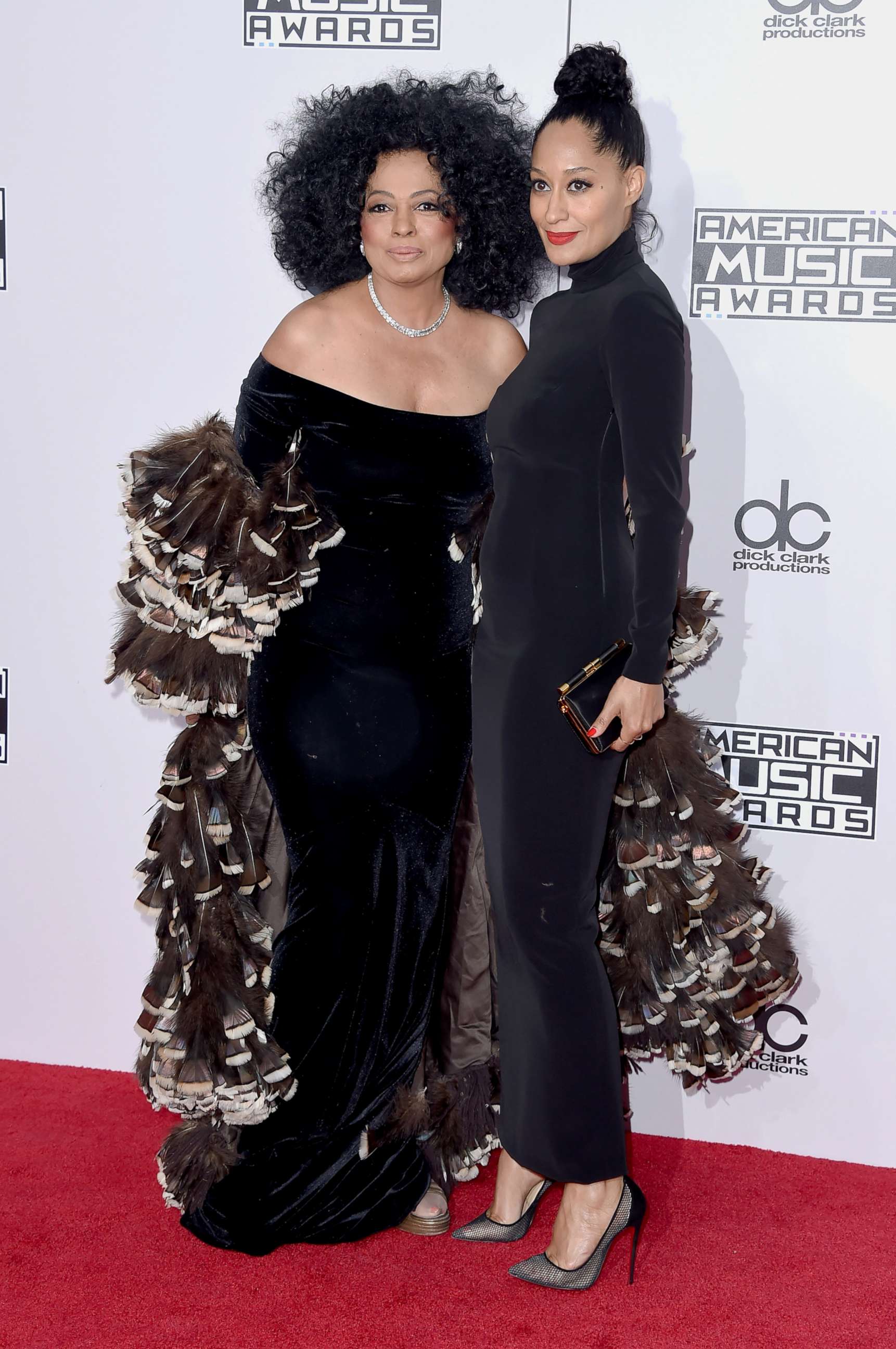 PHOTO: Diana Ross and her daughter, Tracee Ellis Ross, attend the American Music Awards on Nov. 23, 2014, in Los Angeles.