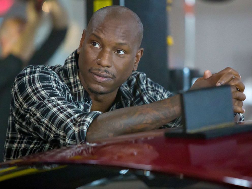 PHOTO: Tyrese Gibson as Roman in The Fate of the Furious.
