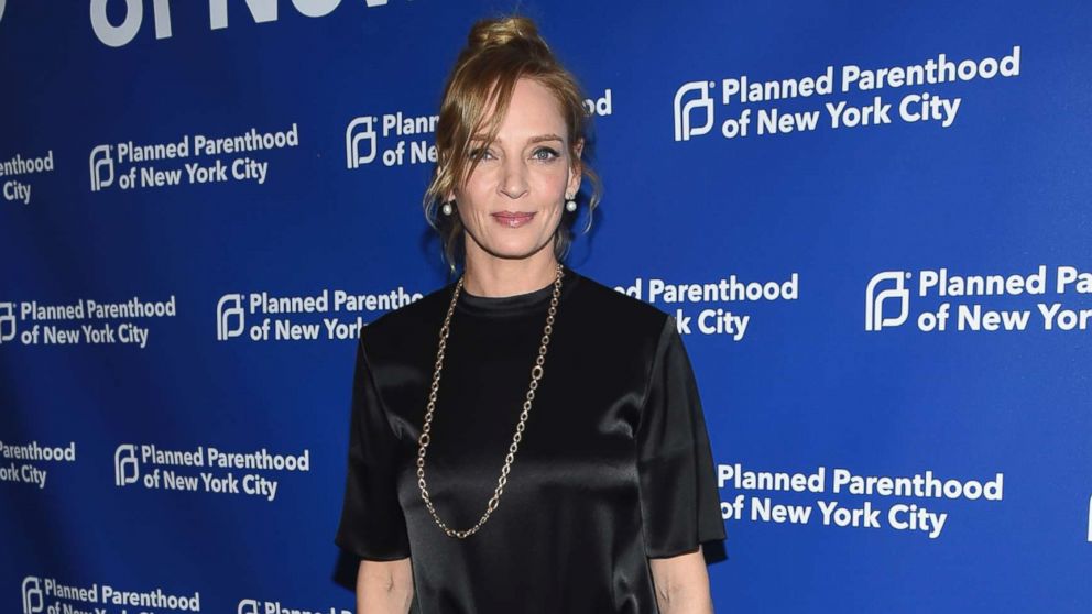 PHOTO: Uma Thurman attends the Planned Parenthood Benefit Gala at Spring Studios, May 1, 2018, in New York.