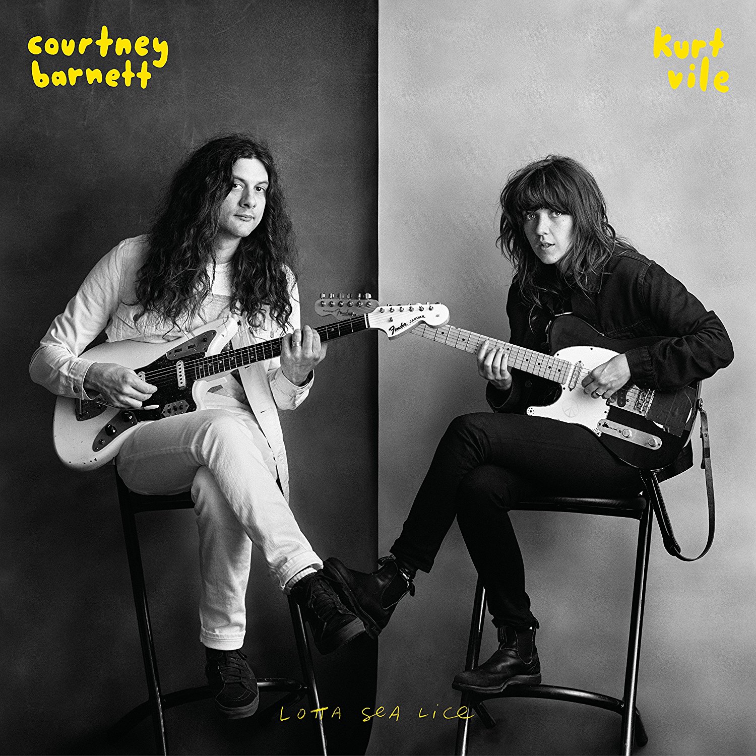 PHOTO: Courtney Barnett & Kurt Vile's new album "Lotta Sea Lice" was released, Oct. 13, 2017.