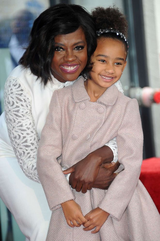 PHOTO: Viola Davis and her daughter Genesis Tennon attend a ceremony on the Hollywood Walk of Fame, Jan. 5, 2017 in Hollywood, Calif.