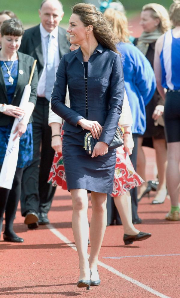 PHOTO: Kate Middleton visits Witton Country Park on April 11, 2011 in Darwen, England.