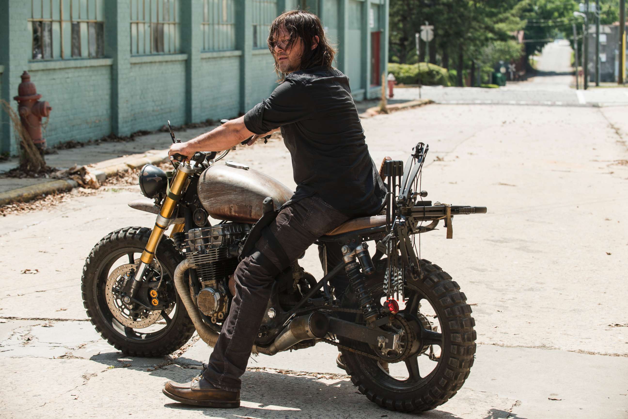 PHOTO: Norman Reedus as Daryl Dixon in a scene from "The Walking Dead," on AMC. 
