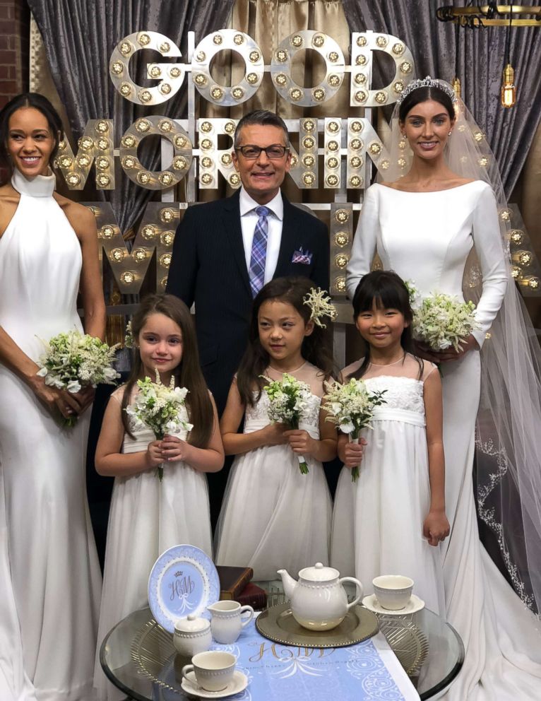 PHOTO: Bridal designer and "Say Yes to the Dress" star Randy Fenoli shared tips with "GMA" on how to recreate Meghan Markle's wedding looks.