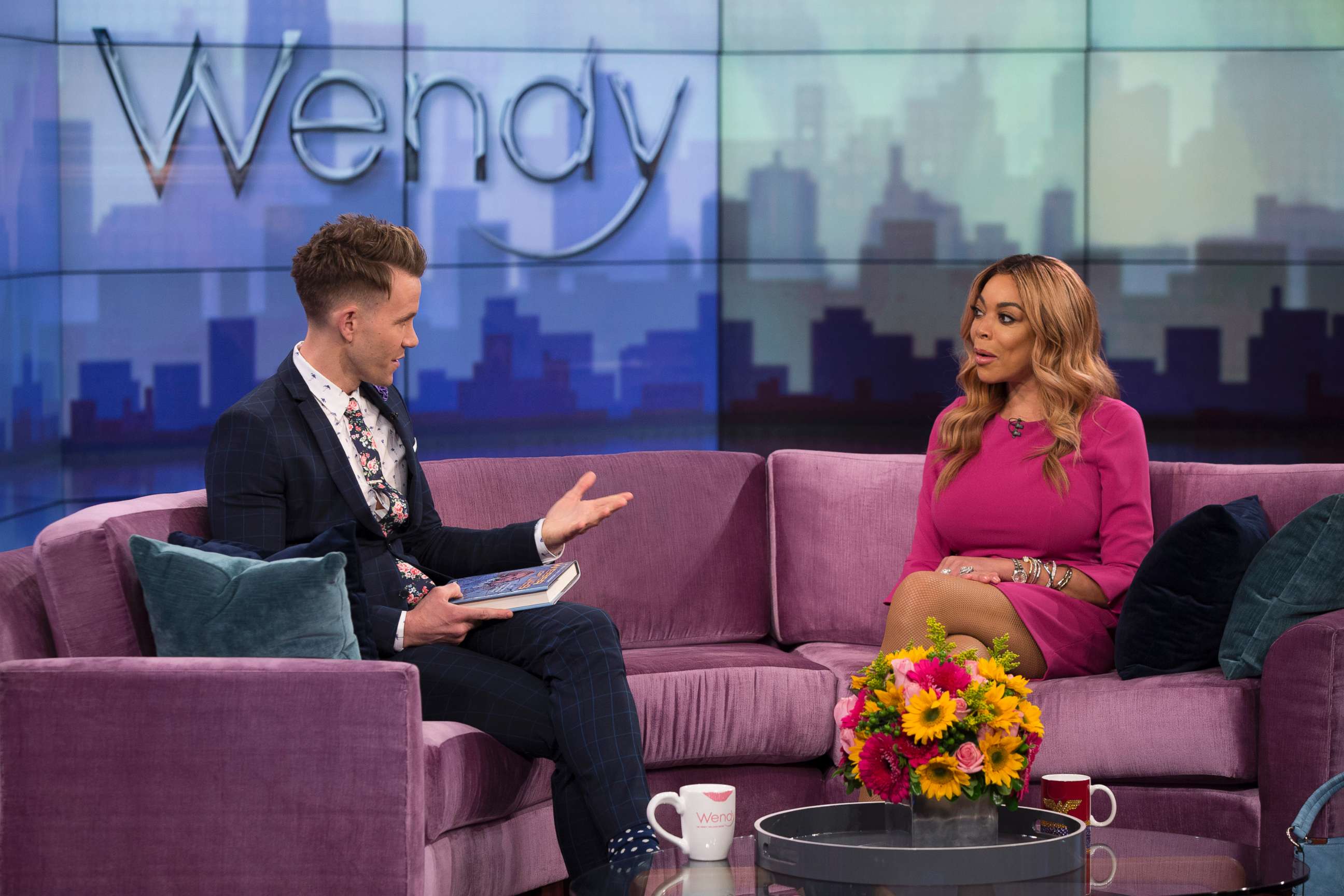 PHOTO: Christopher J. Hanke and Wendy Williams on the Wendy Williams Show, May, 2, 2017.