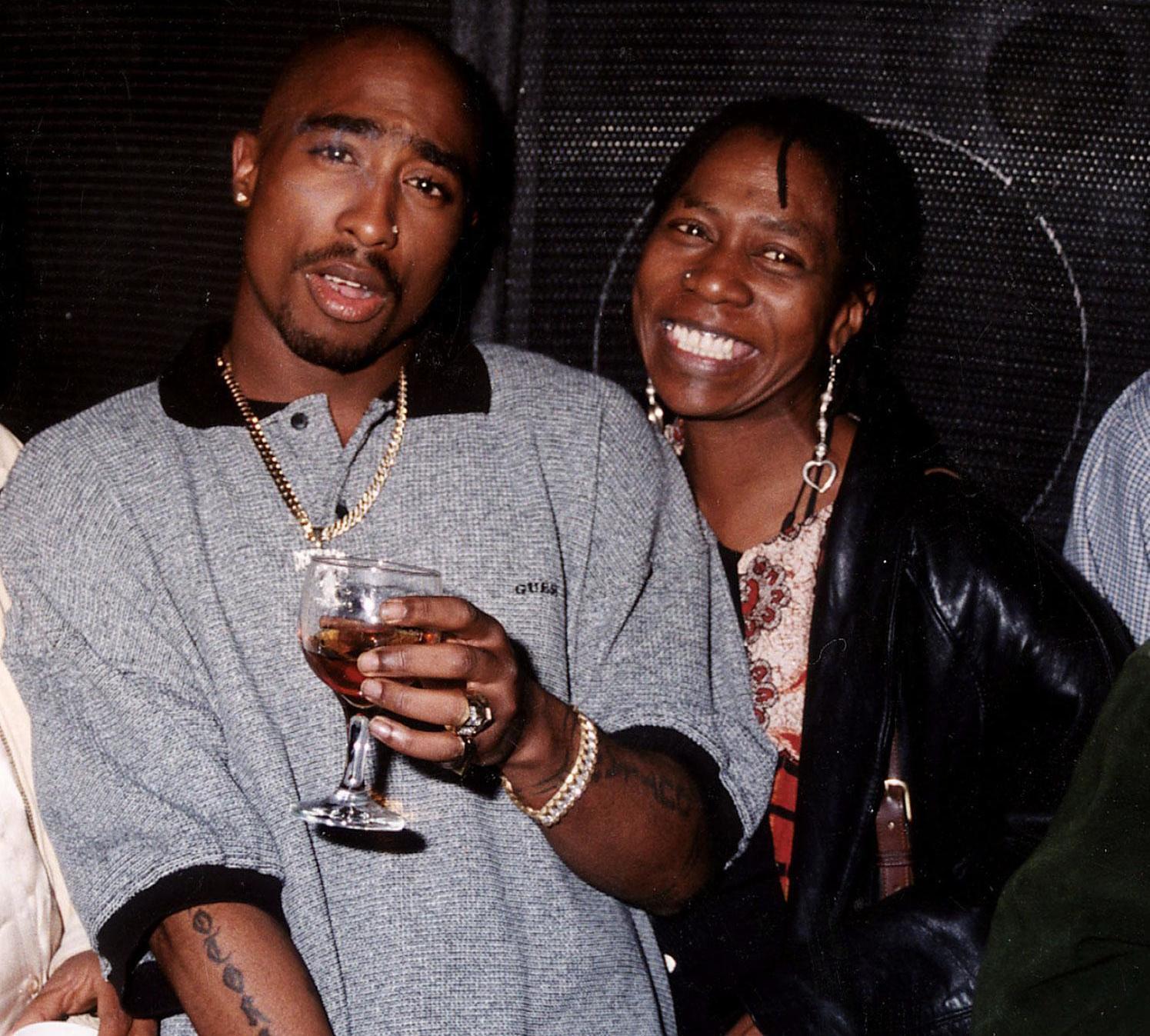 PHOTO: Tupac Shakur is pictured with his mother Afeni Shakur in a photo released in conjunction with the film, "Tupac: Ressurection" in 2003.