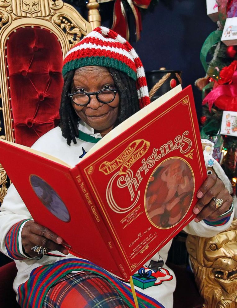 PHOTO: "For me the holidays represent magic," Whoopi Goldberg told ABC News' "Nightline." 