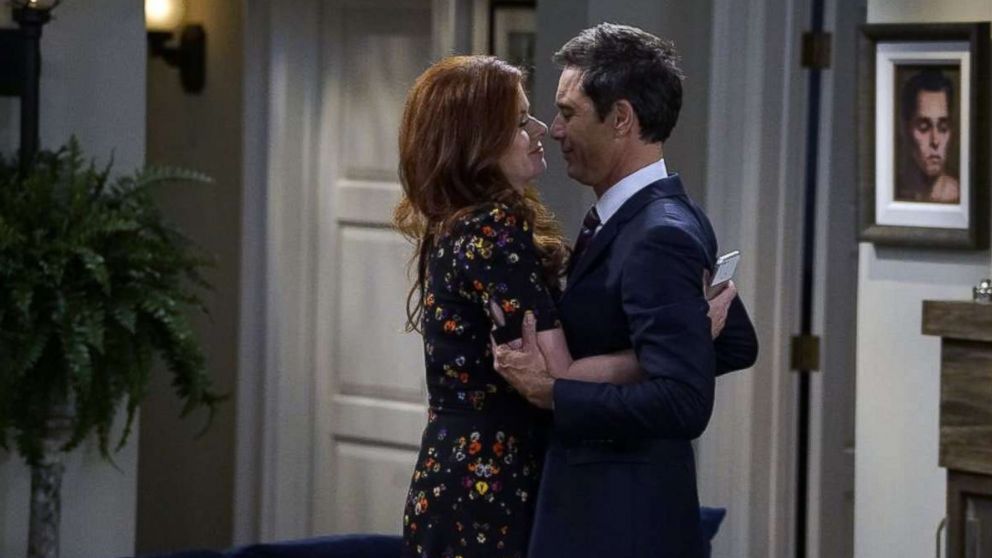 PHOTO: Eric McCormack and Debra Messing in "Will & Grace." 