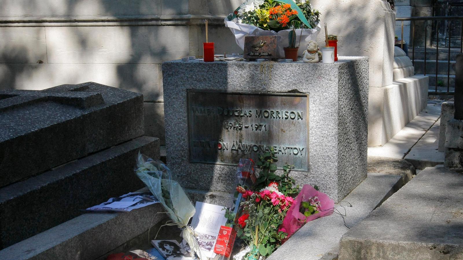 Jim Morrison bust stolen from Doors singer’s Paris grave in 1980s finally recovered