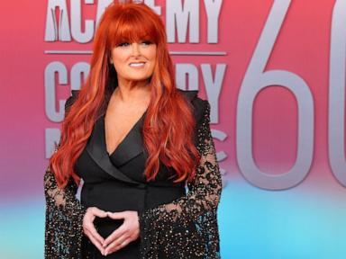 AP PHOTOS: Red carpet fashion at the Academy of Country Music Awards