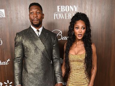 Actors Jonathan Majors and Meagan Good are engaged. She backed him through domestic violence trial