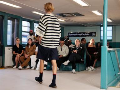 Hilfiger goes full nautical for Fashion Week, with runway show on former Staten Island Ferry boat