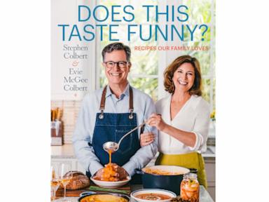 Stephen & Evie Colbert offer a cookbook that’s also a window on their lives