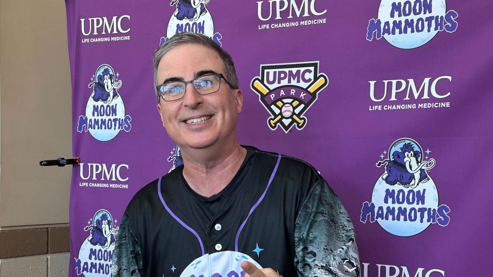 John Oliver's Erie Moon Mammoths debut in front of a record crowd