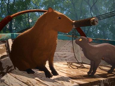 Movie Review: A wordless Latvian cat parable about climate change is the year's best animated movie