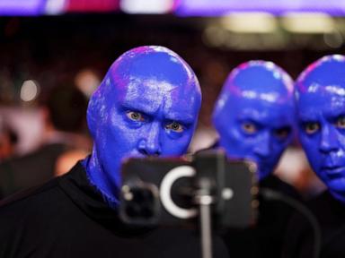 The Blue Man Group is relinquishing stages in New York and Chicago