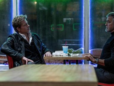 Review: Clooney and Pitt carry the fixer caper ‘Wolfs’