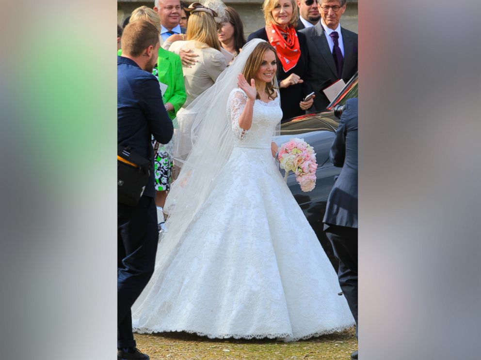 PHOTO: Geri Halliwell married Christian Horner on May 15, 2015 in Woburn, United Kingdom.